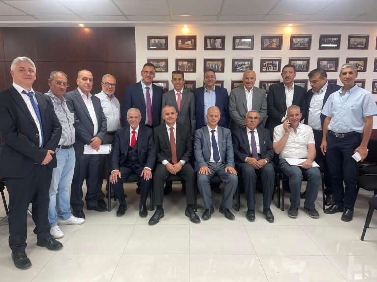 مركز التحكيم التجاري التابع لغرفة تجارة وصناعة محافظة الخليل يزور جمعية مدققي الحسابات القانونيين الفلسطينية